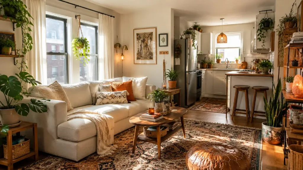 16 Boho Small Apartment Ideas for Renters