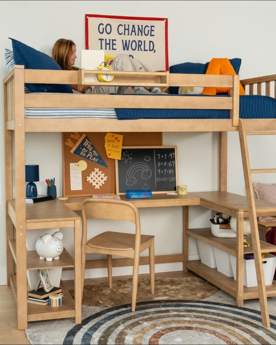 Loft Bed With Built In Study Desk