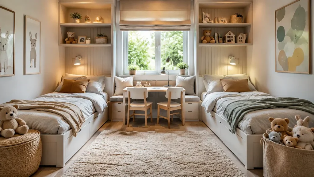 16 Shared Kids Bedroom Ideas for Small Rooms