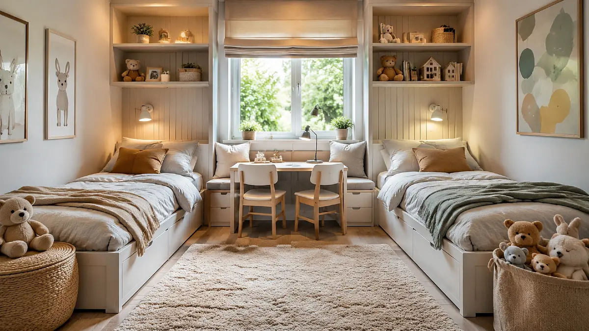 16 Shared Kids Bedroom Ideas for Small Rooms