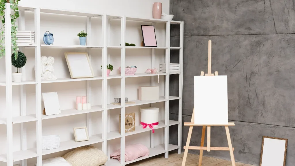Exploit Your Vertical Space with Floating and High-Tier Shelving