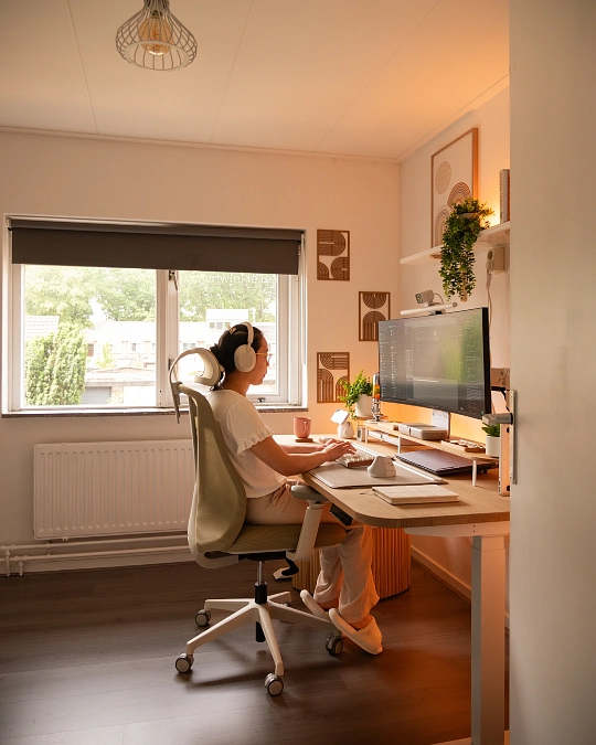 Bright Window Work Desk