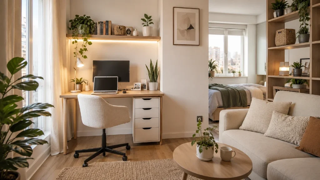 18 Small Apartment Workspace Ideas When You Have No Office