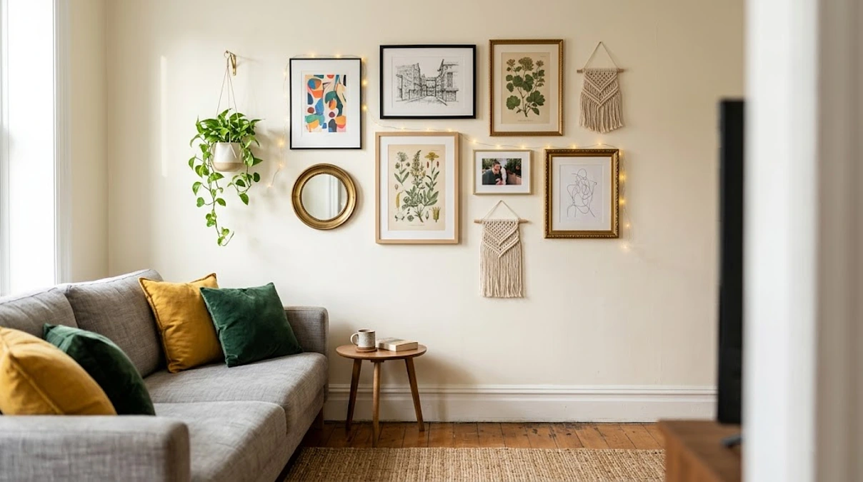 16 Small Apartment Wall Decor Ideas That Add Personality