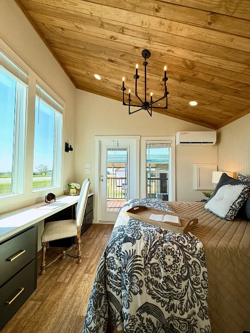 Wood Ceiling Bedroom Suite