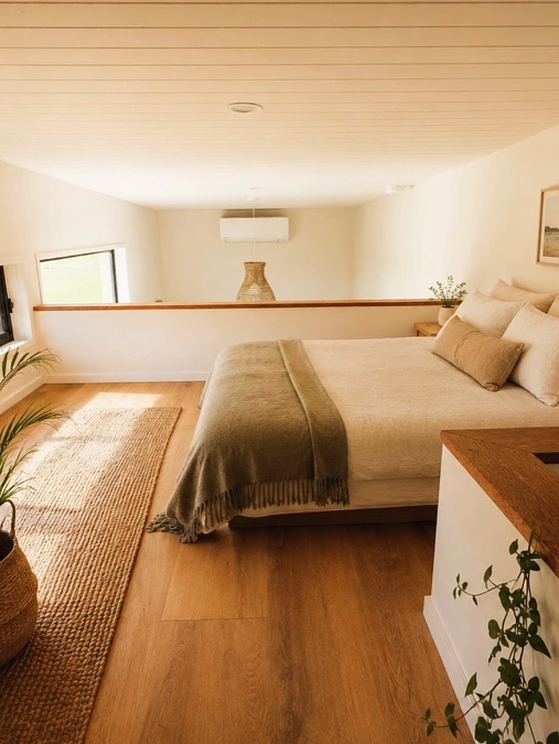 Warm Neutral Sleeping Platform