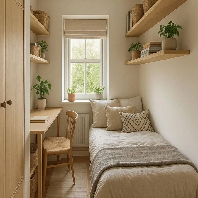 Single Bed Study Nook