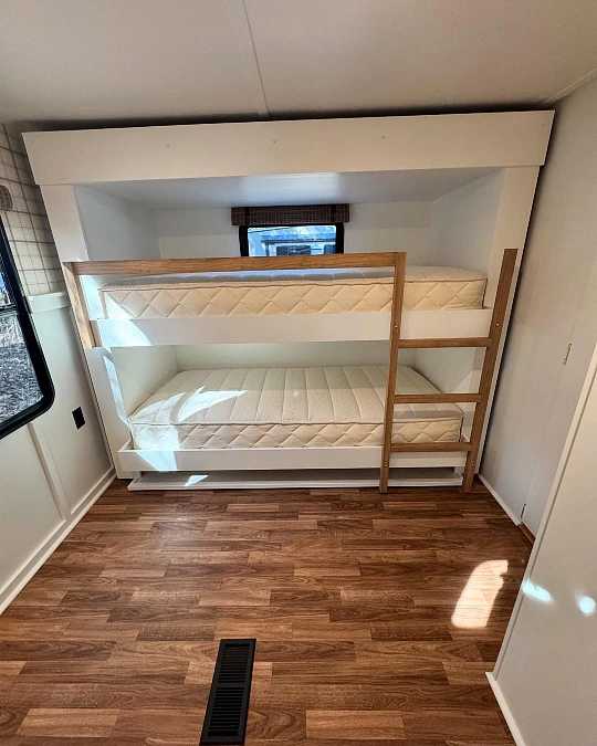 Built-In Bunks with Open Floor Space