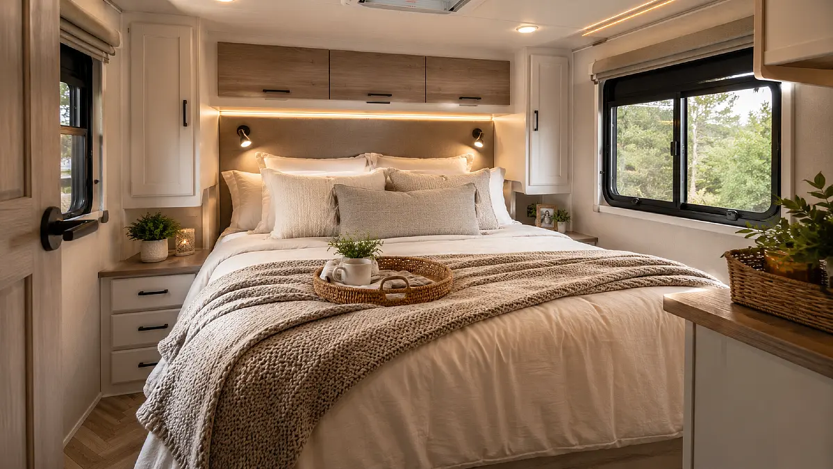 19 RV Bedroom Ideas for a Real Night's Sleep
