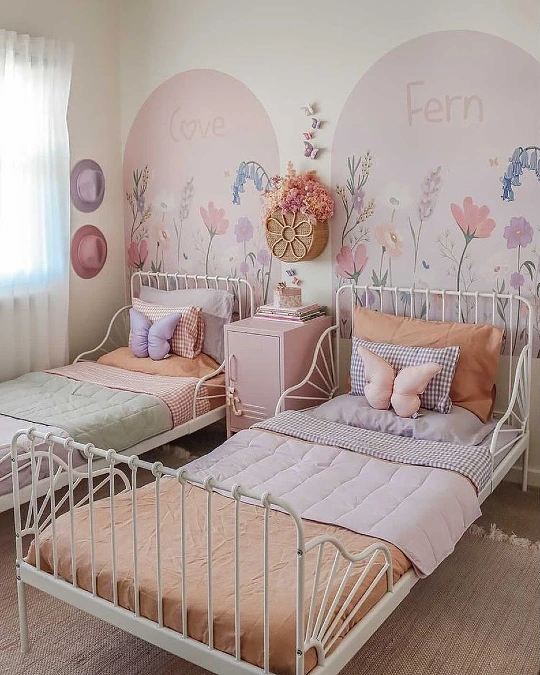 Personalized Painted Wall Arches