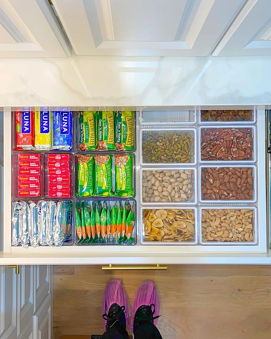 A Flat Snack Drawer System