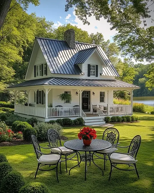 Wraparound Porch by the Lake