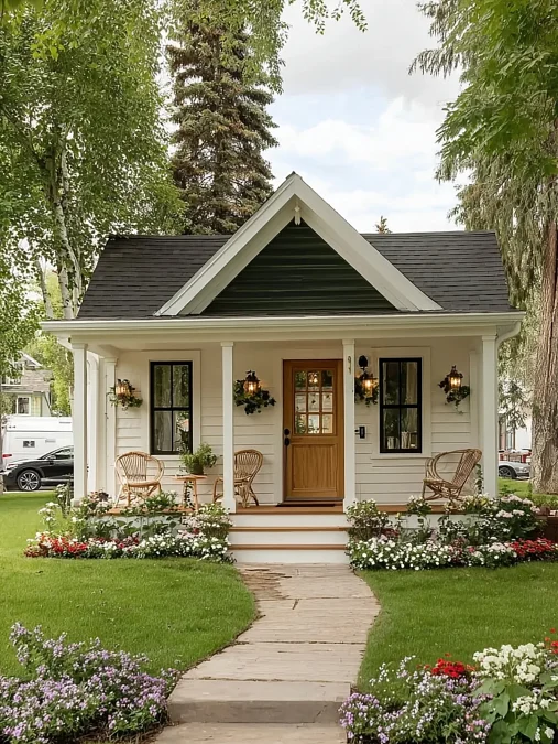 Black Gable Cottage Entry